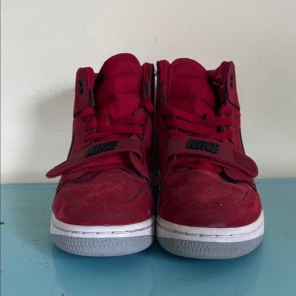 Nike Kids Red and Black High-Top Sneakers - Picture 4 of 4